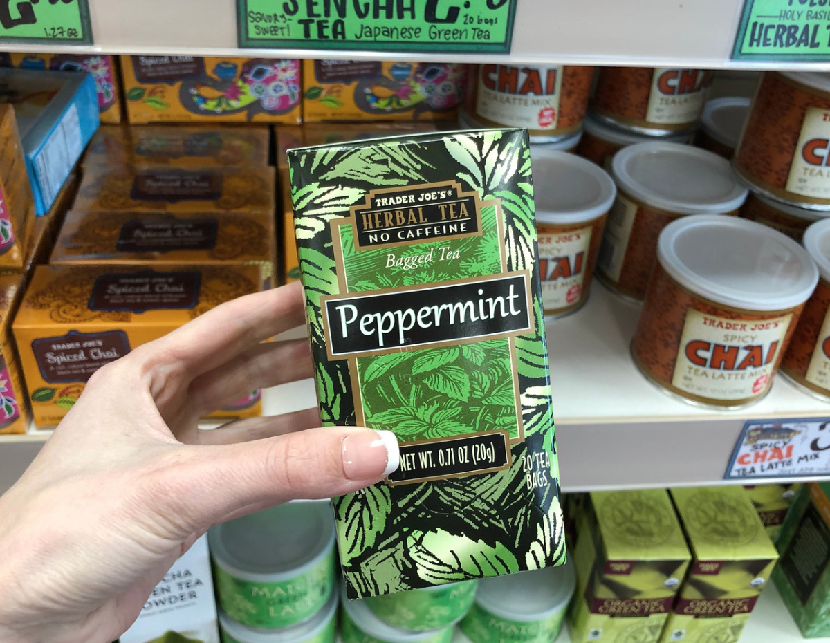Trader Joe's peppermint tea