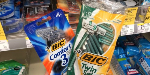 Better Than FREE BIC Disposable Razors After Walgreens Rewards