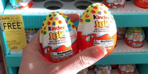 Kinder Joy Eggs Only 58¢ at Walgreens (Great for Easter Baskets)