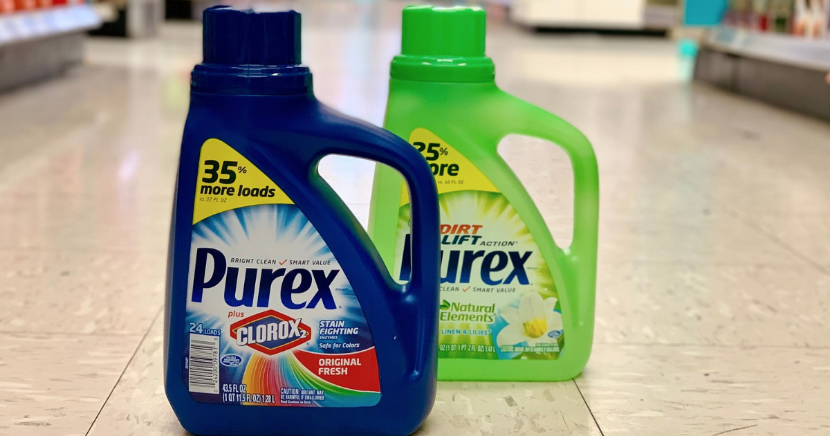 Purex Laundry Detergent Only 99¢ at Walgreens (Regularly 6)