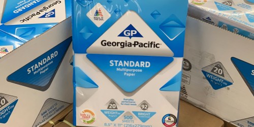 Georgia-Pacific Standard Multipurpose Paper Possibly Only 75¢ at Walmart (Regularly $4)
