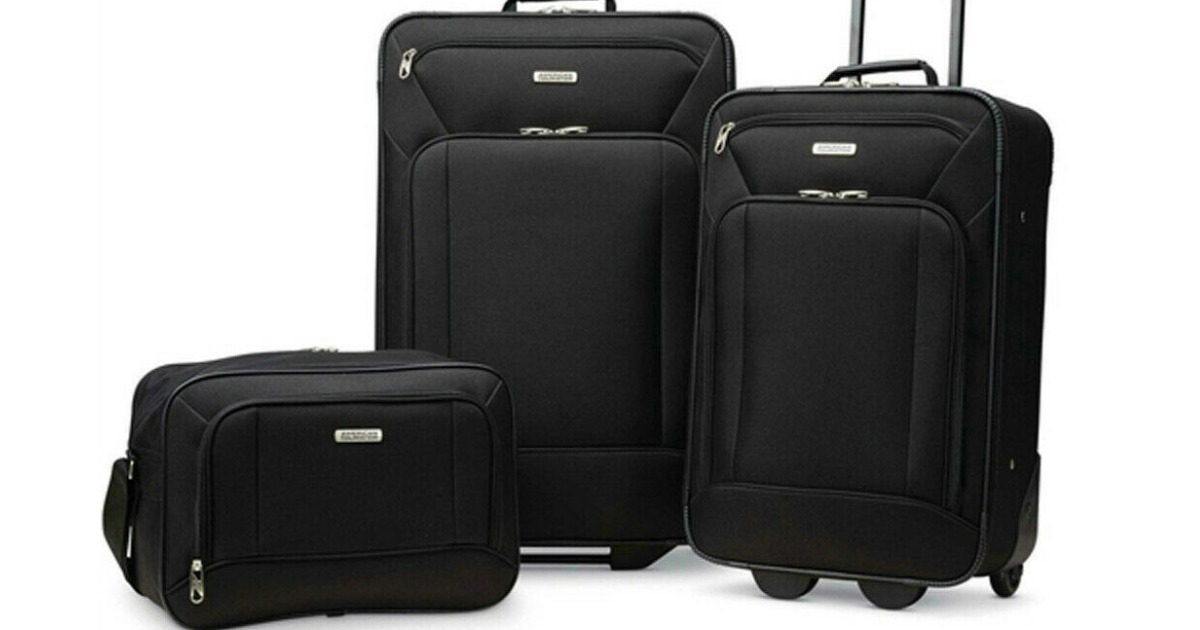 american tourister 4 piece luggage set