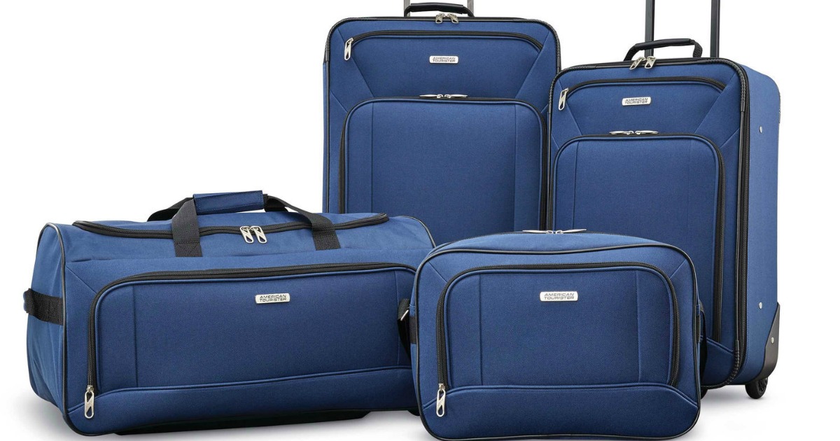 american tourister fieldbrook xlt 4pc set