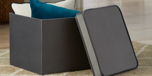 Walmart.com: Better Home & Gardens Storage Ottoman as Low as $13.91 (Regularly $40)