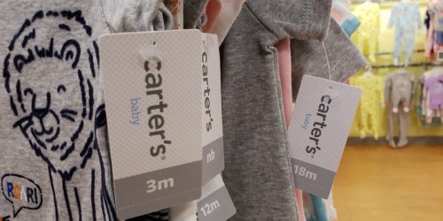 Carter’s Baby Bodysuits 5-Pack Only $8.49 on Kohl’s.com (Regularly up to $28) | Just $1.70 Each