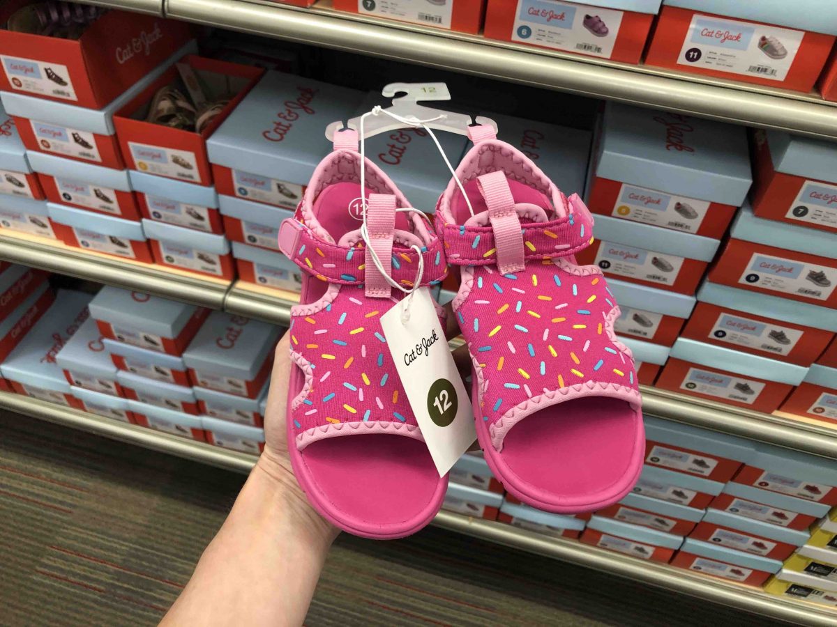 little girl sandals target