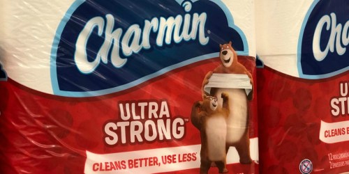 Charmin Ultra Strong Toilet Paper 20-Count Mega Rolls Only $14.99 at Target.com