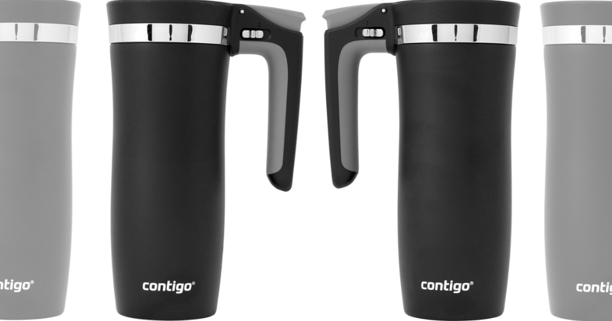  Contigo Handled Stainless Steel Travel Mug Only $7.82