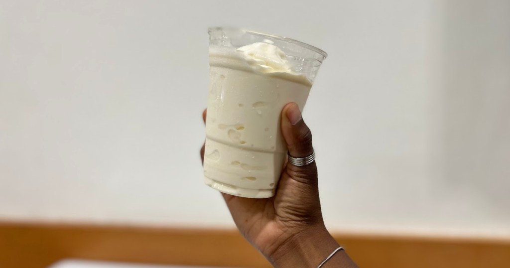 costco food court vanilla frozen yogurt froyo