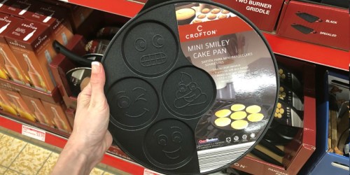 Mini Smiley Heavy Duty Pancake Pan Only $9.99 at ALDI + More Fun Breakfast Finds