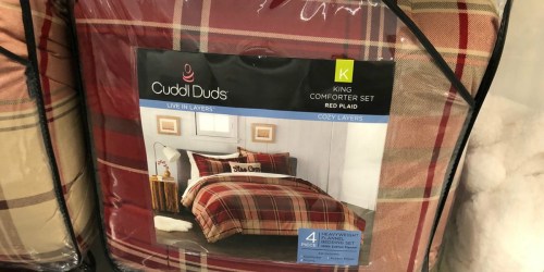 Over 90% Off Cuddl Duds Bedding at Kohl’s