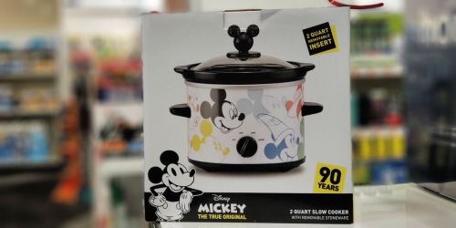Mickey Mouse 90th Anniversary 2-Quart Slow Cooker Only $4.99 at CVS (Regularly $20)