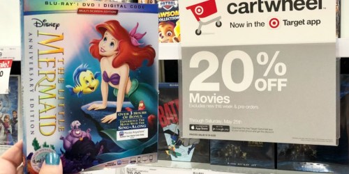 Up to 50% Off Blu-ray, DVD & 4K Movies at Target (In-Store & Online)