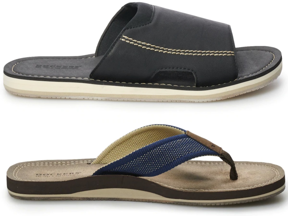 Kohl's men's flip discount flops