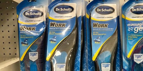 Dr. Scholl’s Work Massaging Gel Insoles Only $7.88 at Amazon