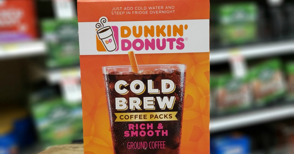 High Value $1.50/1 Dunkin' Cold Brew Coffee Coupon