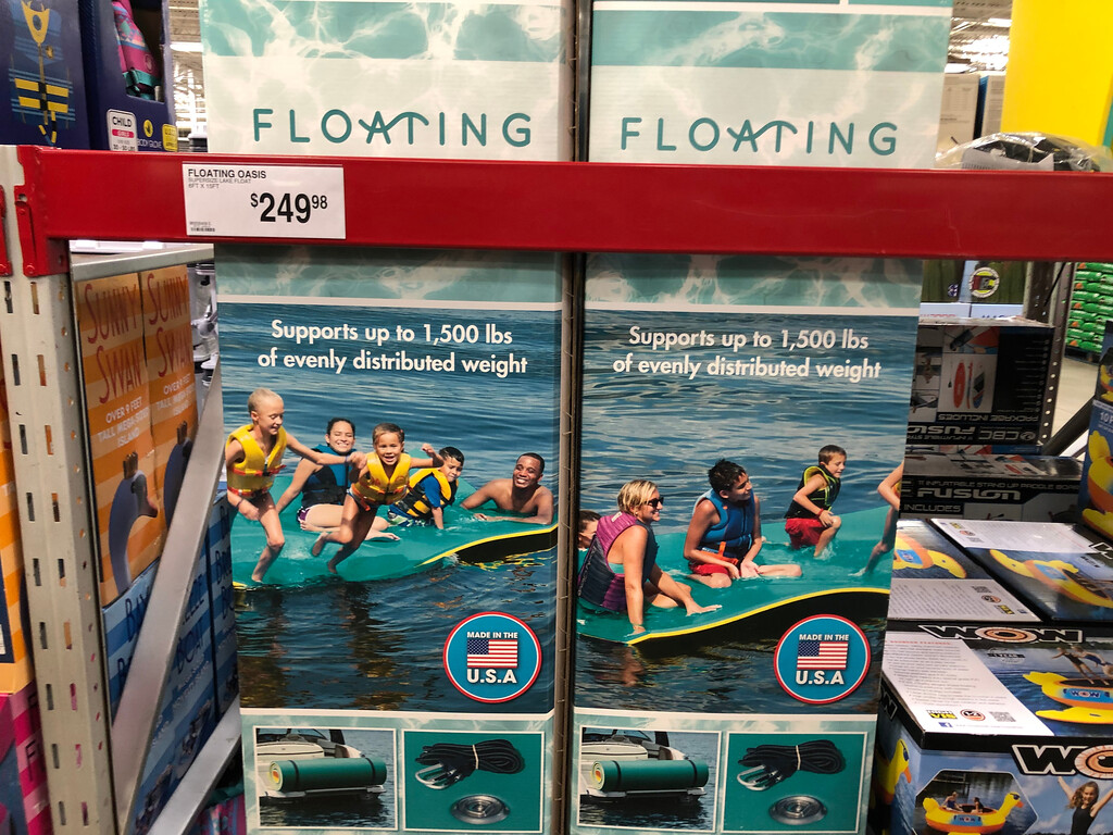 floating oasis sam's club