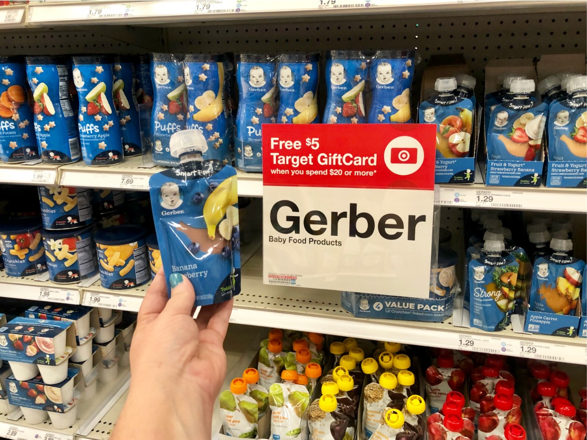 gerber coupons target
