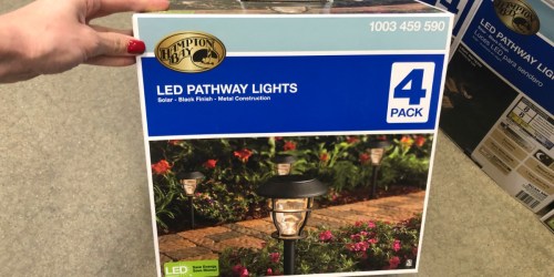 Hampton Bay Solar LED Pathway Light Multi-Packs Just $12.88 at Home Depot (Regularly $19)