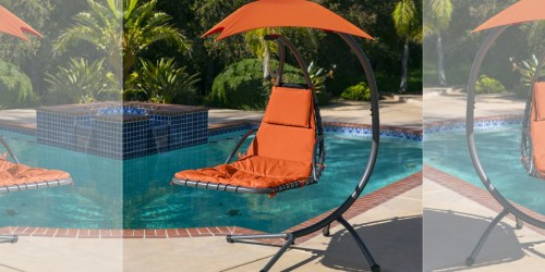 Hanging Chaise Lounge w/ Canopy Just $143.98 Shipped (Regularly $282)