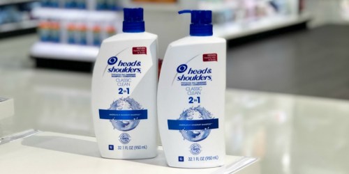 Amazon: Head & Shoulders Shampoo AND Conditioner HUGE Bottles Only $10.94 Shipped