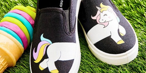 Adorable Girls Shoes Just $12.99 (Unicorns, Flamingos & More)
