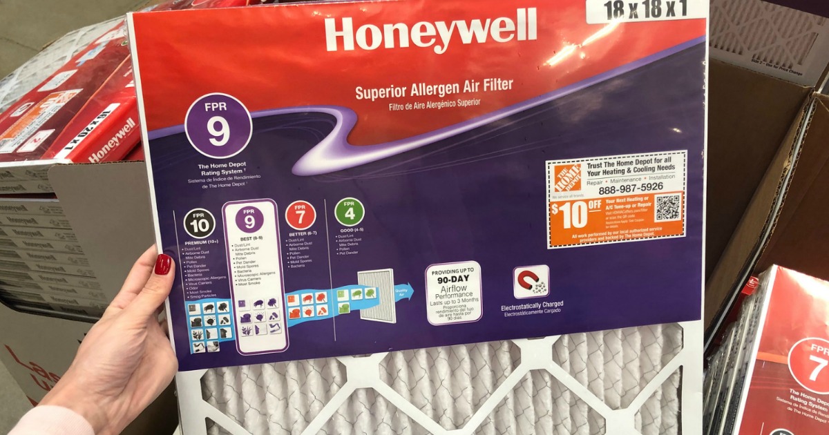 Honeywell Air Filters from The Home Depot