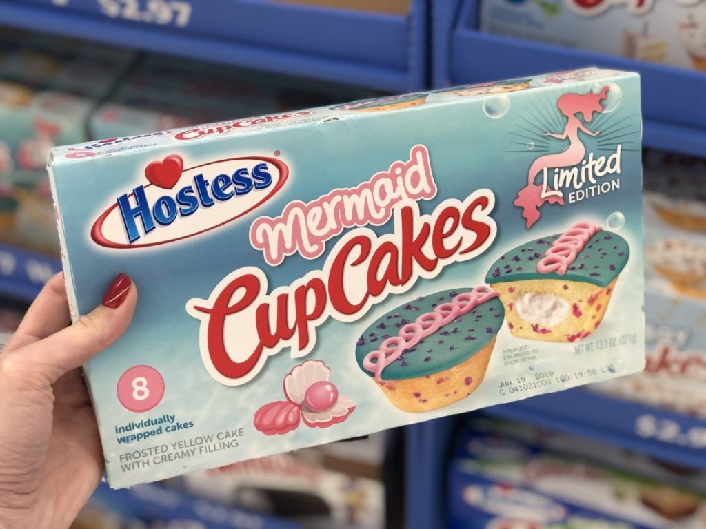 Hostess Limited Edition Mermaid CupCakes Spotted at Walmart