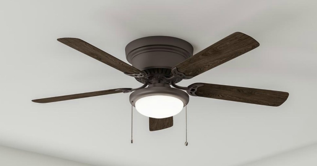 Hugger Ceiling Fan Only 39 97 At Home Depot Regularly 55