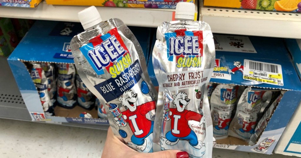 Icee Slush Pouches Just 82¢ At Walmart Portable Packable And Fun For Summer 3289