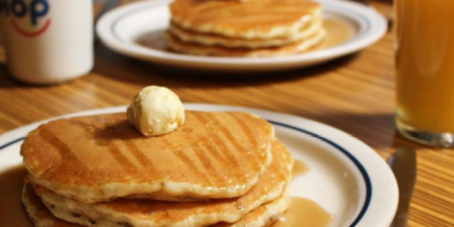 FREE IHOP Buttermilk Pancakes on March 3rd (No Purchase Needed)