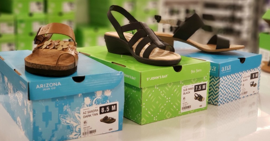 JCPenney Buy 1 get 2 Free Sandal Sale