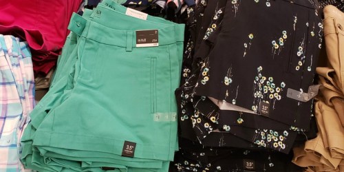 Buy One Pair of Women’s Shorts, Get TWO Free at JCPenney