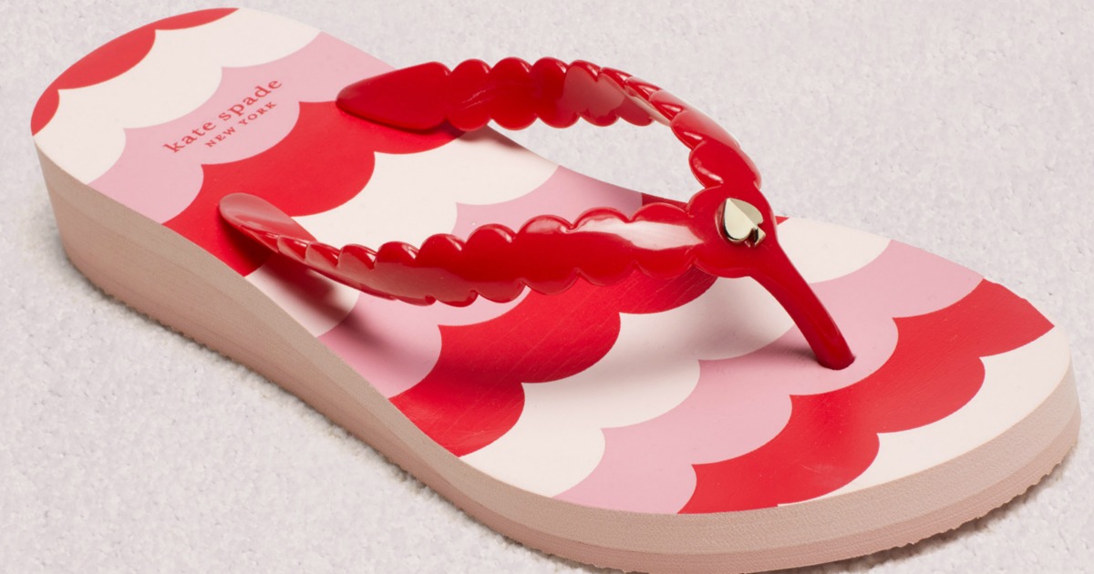 Kate spade store malta flip flop