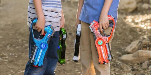 TWO Interactive Infrared Laser Tag Blasters Only $24.99 Shipped (Regularly $67)