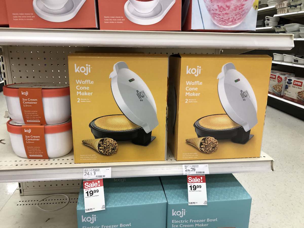 Koji waffle best sale cone maker