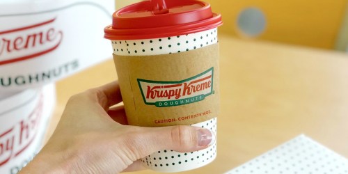FREE Krispy Kreme Coffee & Doughnut Today