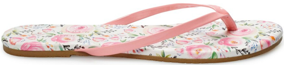 lc lauren conrad honey women's thong flip flops