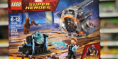LEGO Marvel Super Heroes Thor’s Weapon Quest Set Only $12.99 (Regularly $20)