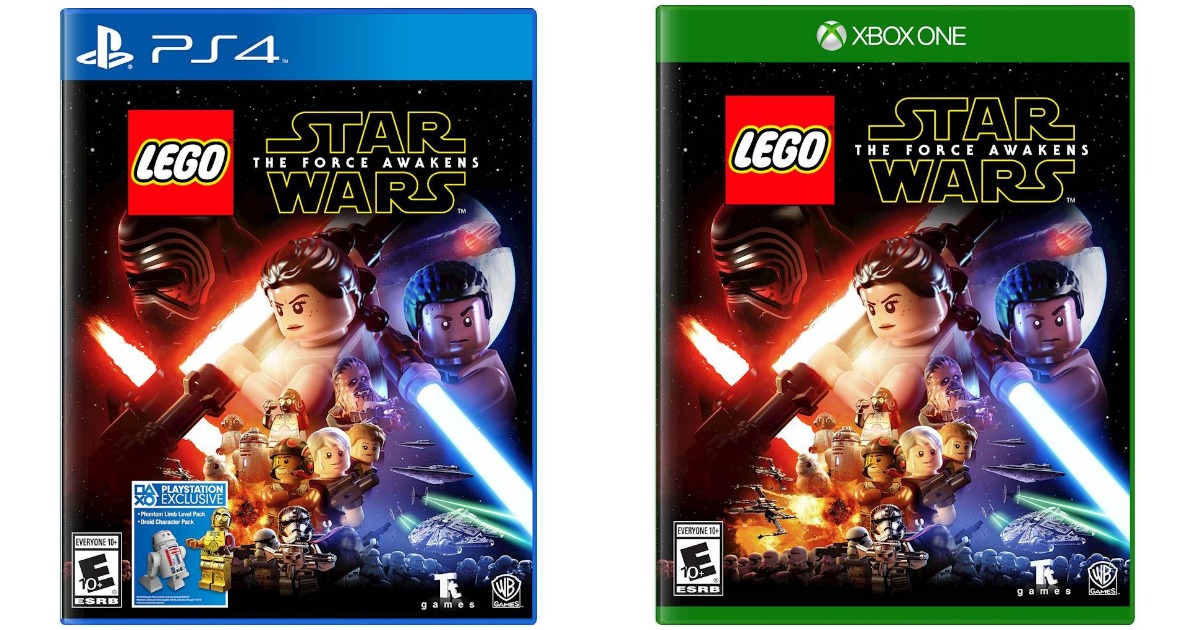 LEGO Star Wars The Force Awakens PS4 or Xbox One Game Just ...