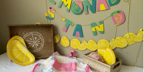 New Lemonade Stand Decor as Low as $1 at Target