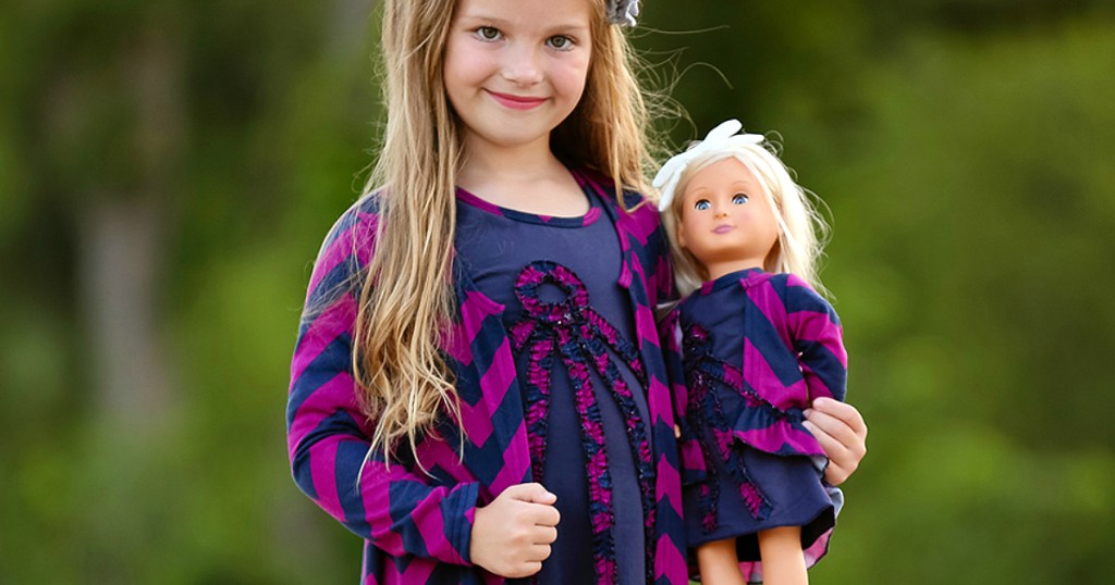 Lilli Lovebird matching girl doll outfits