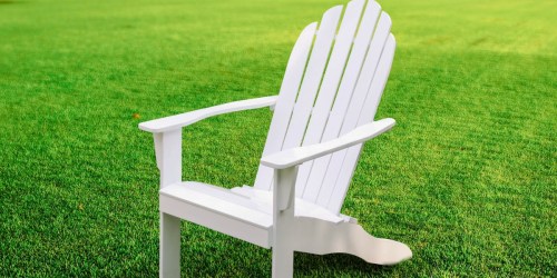 Mainstays Wood Adirondack Chair Just $67 Shipped