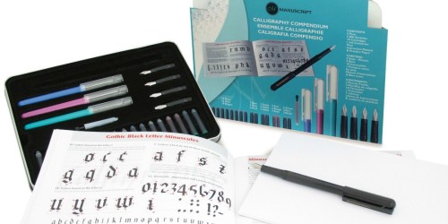 Calligraphy Compendium 27 Piece Set Only $6 at Target.com (Regularly $26)