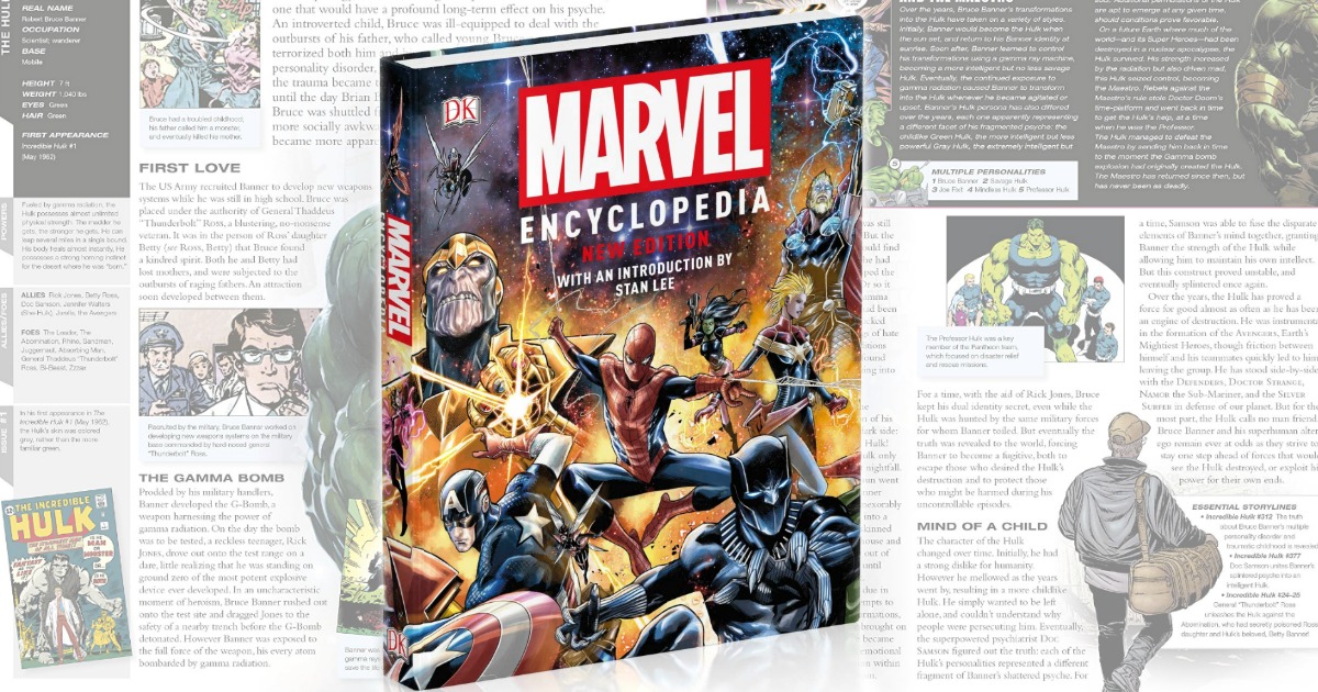 Marvel Encyclopedia Only $24 (Regularly $40)