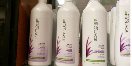 Matrix Biolage & Total Results Shampoo or Conditioner Liters as Low as $9.98 at JCPenney