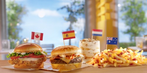 McDonald’s Worldwide Favorites Menu Coming June 5th (Stroopwafel McFlurry, Cheesy Bacon Fries & More)