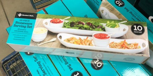 Member’s Mark 10-Piece Stoneware Serving Set Only $9.91 at Sam’s Club + More