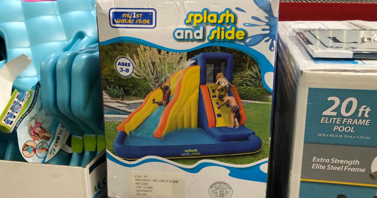 sam's club inflatable pool slide