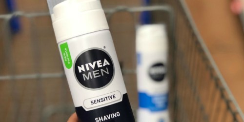 NIVEA Men’s Sensitive Shaving Foam 6-Count Only $8.50 Shipped on Amazon | Just $1.42 Each